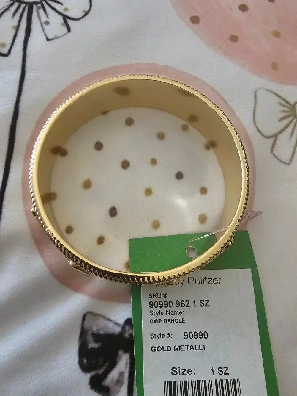 Lilly Pulitzer enamel shell tone